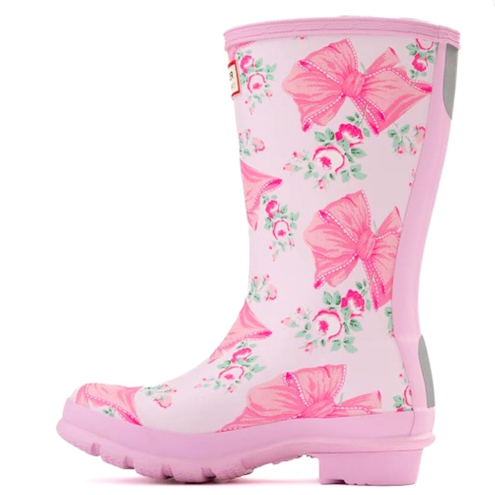 👢🩷 Hunter x LoveShackFancy Rain Boot Mint Pink 👢🩷 - Picture 4 of 6